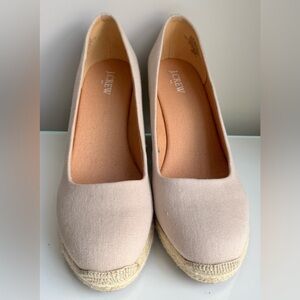 J. Crew Women's Tan Espadrille Shoes